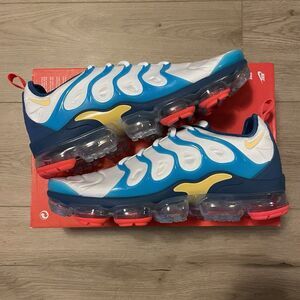 Size 11 - Nike Air VaporMax Plus “Blue Citron” (NEW MISSING LID) | FJ3999-100